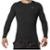 Camiseta Elite Térmica Proteção Uv ML Masculino - Preto Preto GG - Preto