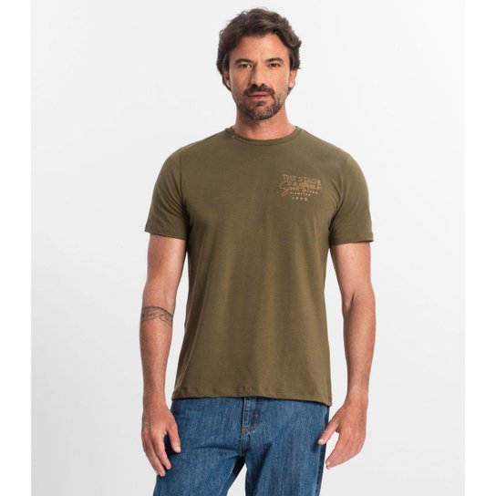 Camiseta Em Cotton Diametro Masculina