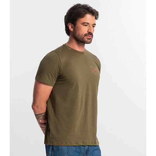 Camiseta Em Cotton Diametro Masculina