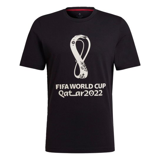 Camiseta Estampada Copa do Mundo FIFA 2022™ Adidas