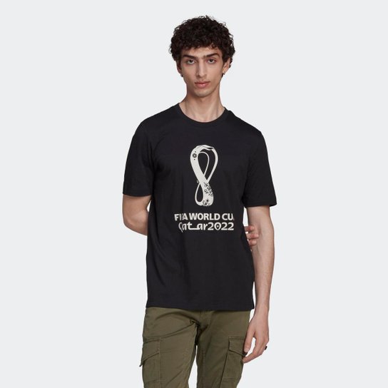 Camiseta Estampada Copa do Mundo FIFA 2022™ Adidas