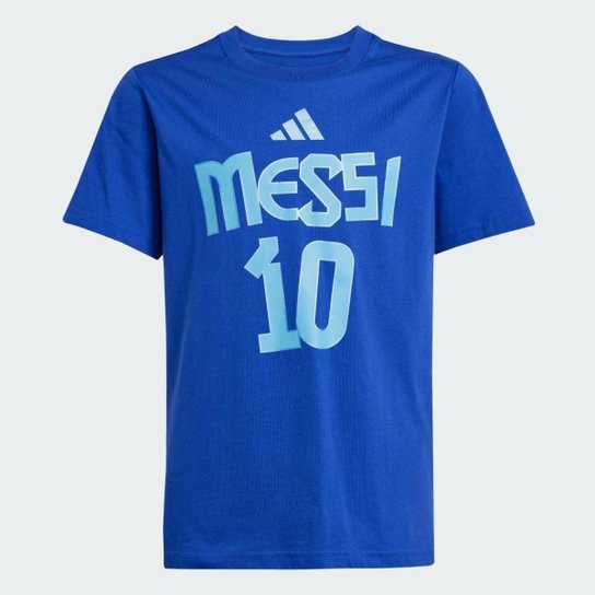 Camiseta Estampada Messi Name and Number Infantil