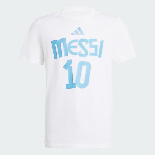 Camiseta Estampada Messi Name and Number Infantil