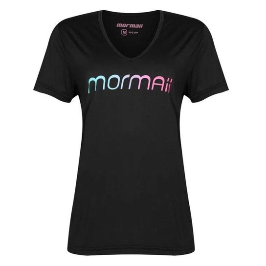 Camiseta Feminina Mormaii Decote V Linha Samantha Barijan