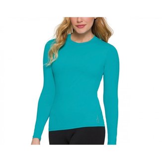 Camiseta Feminina Selene Manga Longa Proteção UV50  Sport Microfibra