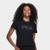 Camiseta Fila Basic Outline Feminina - Preto+Off White