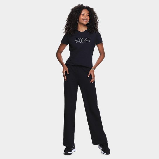 Camiseta Fila Basic Outline Feminina