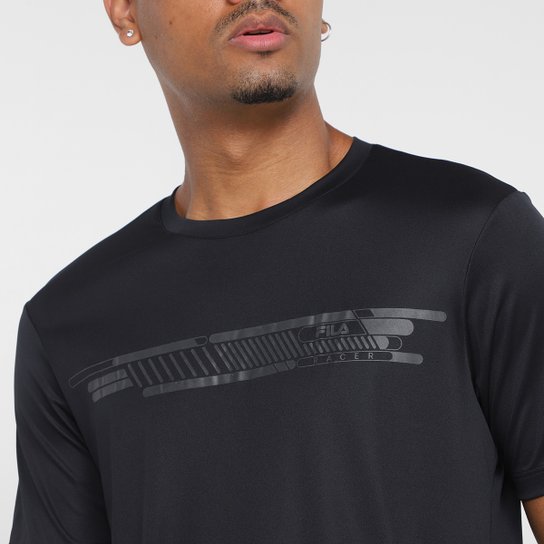 Camiseta Fila Basic Run Print Masculina
