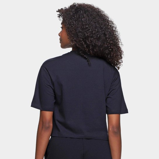 Camiseta Fila Cropped Comfort Classic Feminina