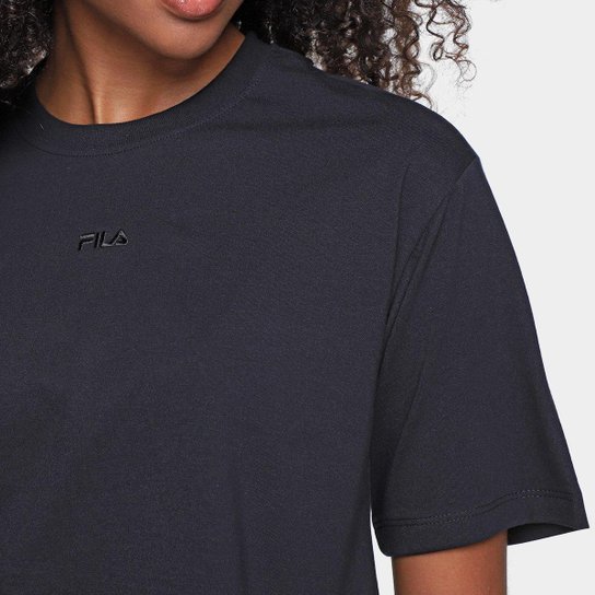 Camiseta Fila Cropped Comfort Classic Feminina