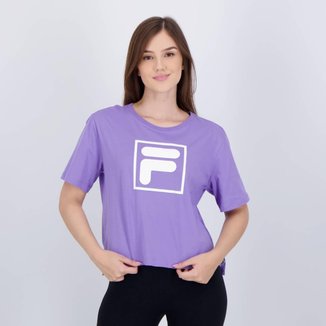 Camiseta Fila Letter Essentials Feminina