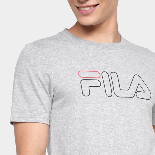 Camiseta Fila Letter Outline Masculina