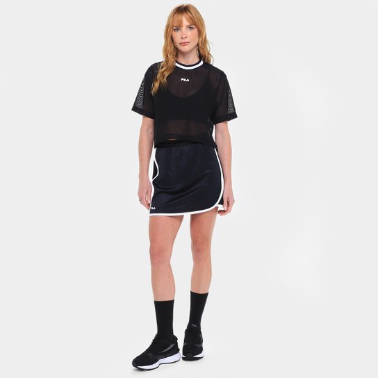 Camiseta Fila Over Letter Sports Feminina