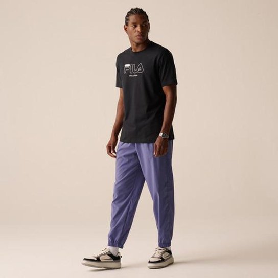 Camiseta Fila Slim Fit Classic Biella Masculina