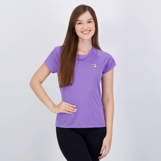 Camiseta Fila Tennis Basic Feminina Lilás