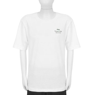 Camiseta Fila Tennis Club Junior Branca