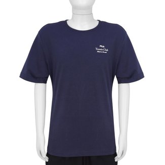 Camiseta Fila Tennis Club Junior Marinho