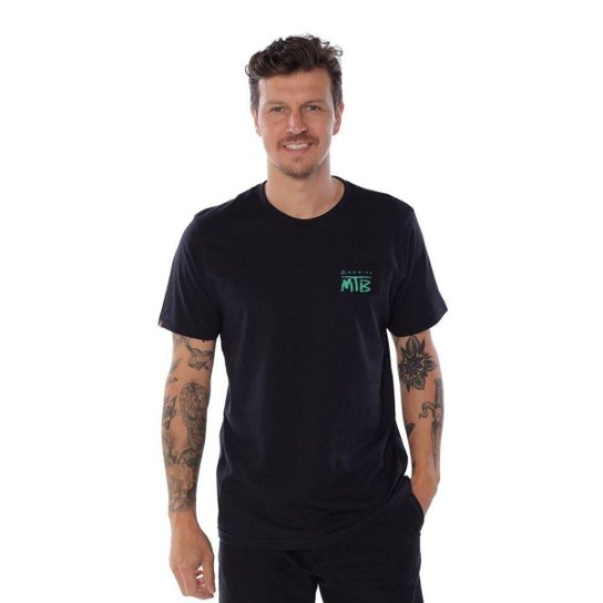 Camiseta Go Bike Casual Ciclismo MTB Básica Preta