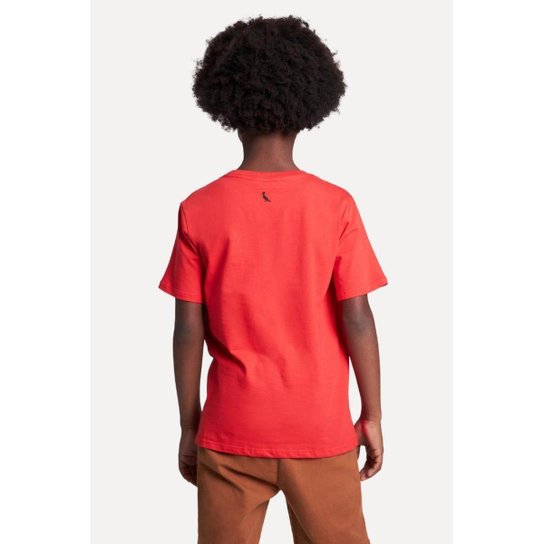 Camiseta Gota Pica Pau Bordado Reserva Mini