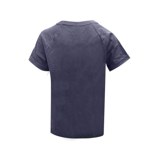 Camiseta Hering Infantil Menino Manga Curta Azul Marinho