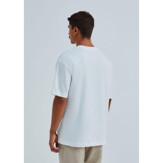 Camiseta Hering Relaxed Manga Curta Masculina