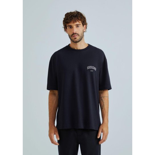 Camiseta Hering Relaxed Manga Curta Masculina