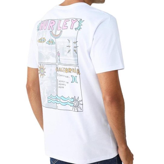 Camiseta Hurley Califun Branca