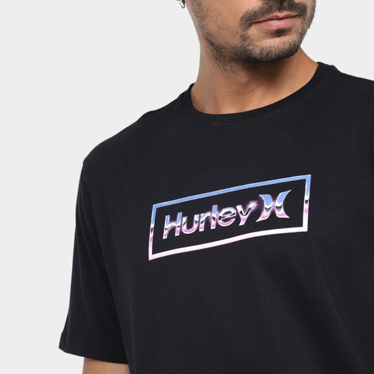 Camiseta Hurley Silk Chrome Masculina