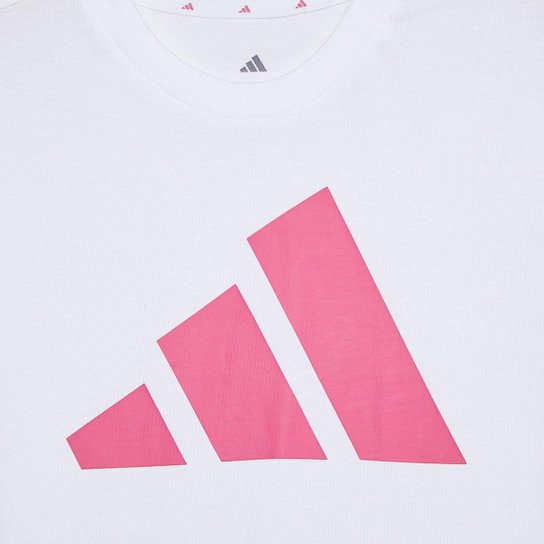 Camiseta Infantil Adidas Big Logo Menina