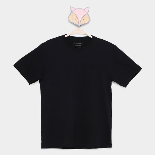 Camiseta Infantil Calvin Klein Bordado Menino