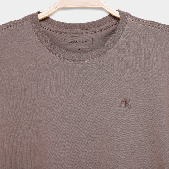 Camiseta Infantil Calvin Klein Bordado Menino