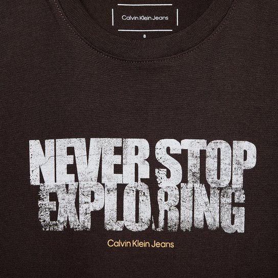 Camiseta Infantil Calvin Klein Menino