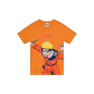 Camiseta infantil menino do naruto Brandili