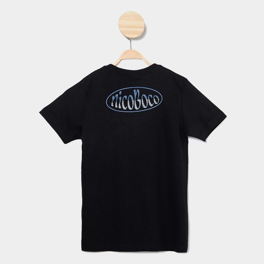 Camiseta Infantil Nicoboco Básica Salv Menino