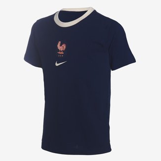 Camiseta Infantil Nike França Crest Unissex