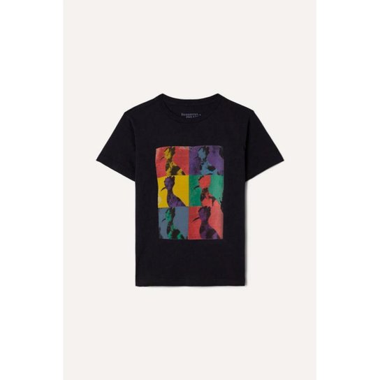 Camiseta Infantil Pica-Pau Andy Art Reserva Mini