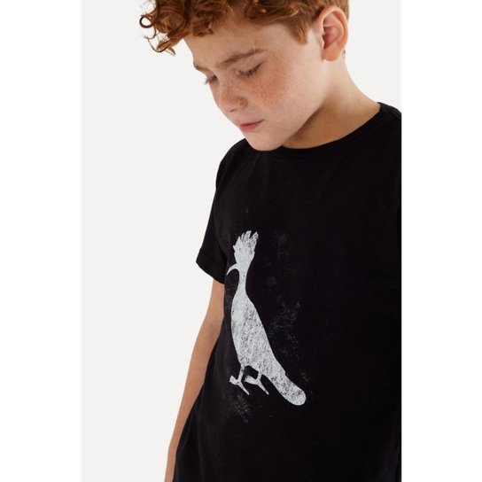 Camiseta Infantil Pica-Pau Dark Conforto Reserva Mini