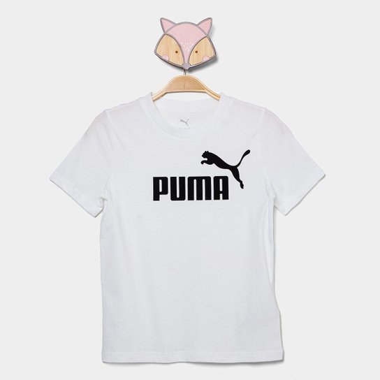 Camiseta Infantil Puma Logo Menino