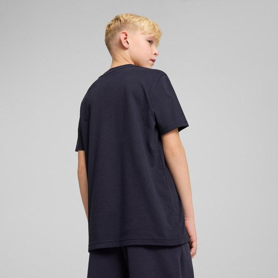 Camiseta Infantil Puma Logo Menino