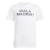 Camiseta Infantil Real Madrid Adidas - Branco+Cinza