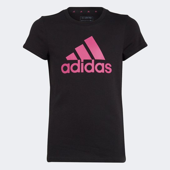 Camiseta Juvenil Adidas Essentials Big Logo Feminina