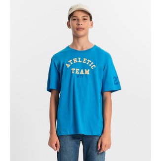 Camiseta Juvenil Masculina Em Meia Malha Minty