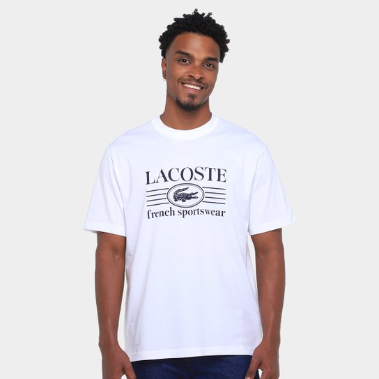 Camiseta Lacoste Básica Masculina