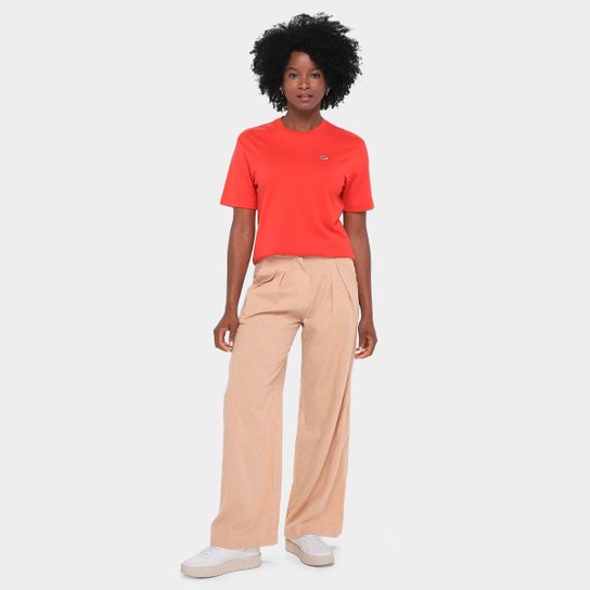 Camiseta Lacoste Casual Feminina