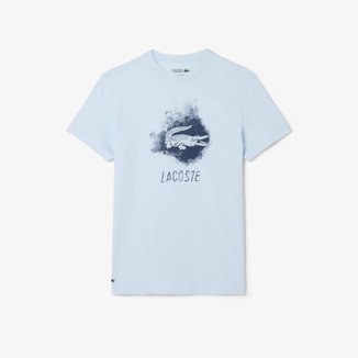Camiseta Lacoste Esportiva Gráfica Ultra Dry Masculina