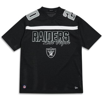 Camiseta Las Vegas Raiders NFL Mesh Masculino