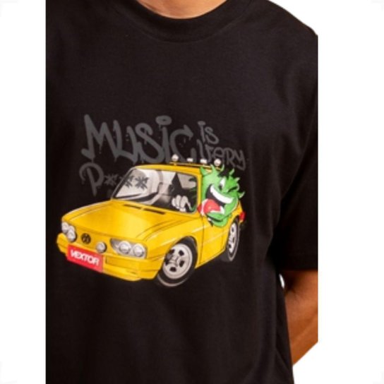 Camiseta Mamonas Assassinas x Vextor Brasília Amarela