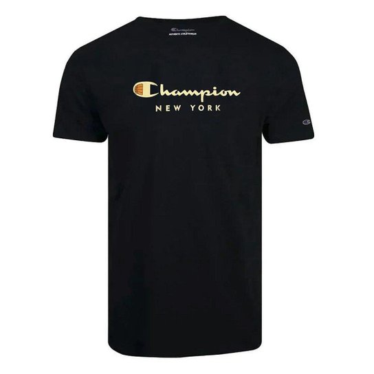 Camiseta Manga Curta Champion Mc Script New York Branco