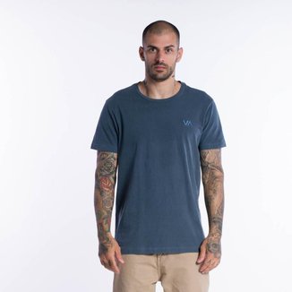 Camiseta Manga Curta RVCA R471A0195 Marinho