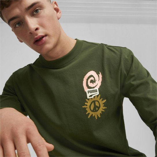 Camiseta Manga Longa DOWNTOWN Masculina